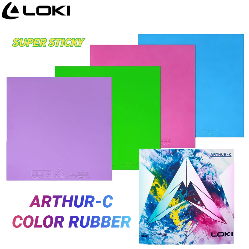Table Tennis Loki - 오리지널 LOKI Arthur-C 컬러 탁구 고무