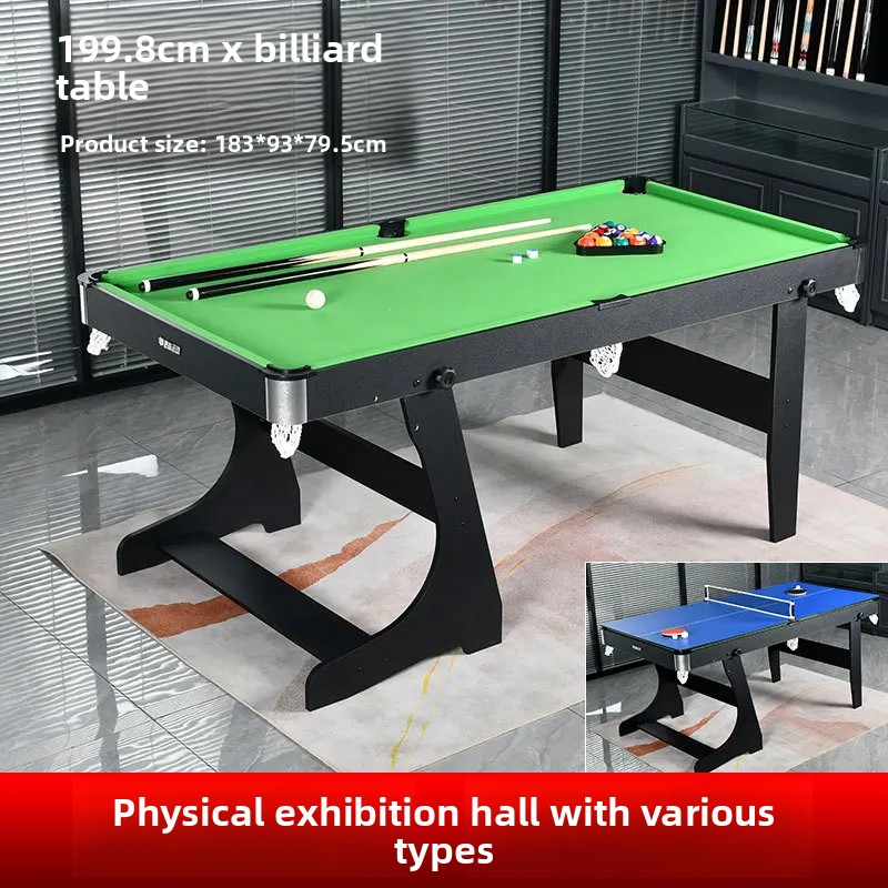 Table Tennis For Kids - 6피트(1.8m) 접이식 당구대, 3 in 1