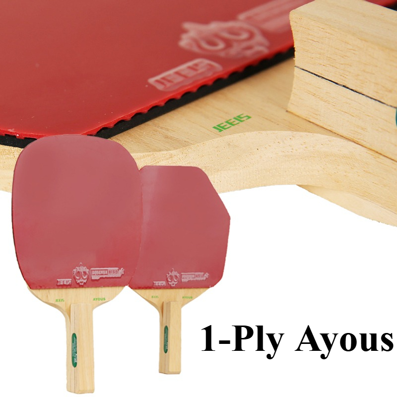 Table Tennis Training - JEELS 일본산 1겹 아유스 나무 탁구