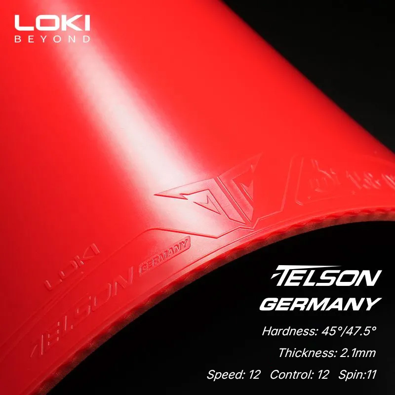 로키 텔슨 독일 탁구 러버 논스티키 핑퐁 러버 탑 시트 - Table Tennis Germany 리뷰 및 가격