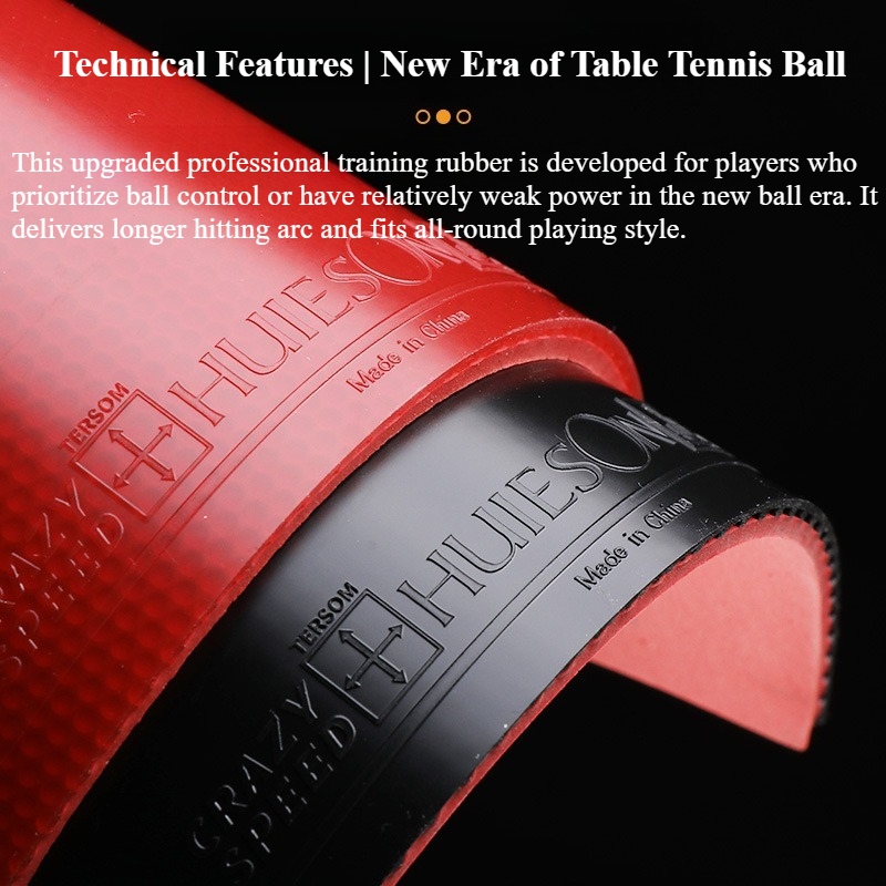 Huieson CRAZY SPEED 탁구 고무 시트 높 - Table Tennis Training 리뷰 및 가격