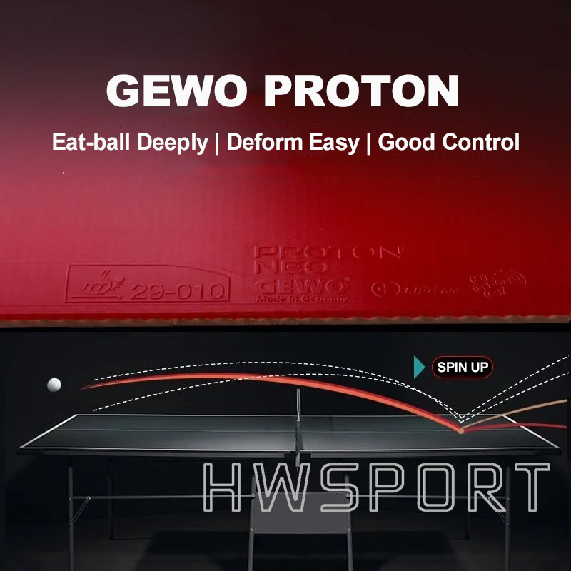 GEWO PROTON NEO 탁구 고무 시트, 독일제  - Table Tennis Germany 리뷰 및 가격