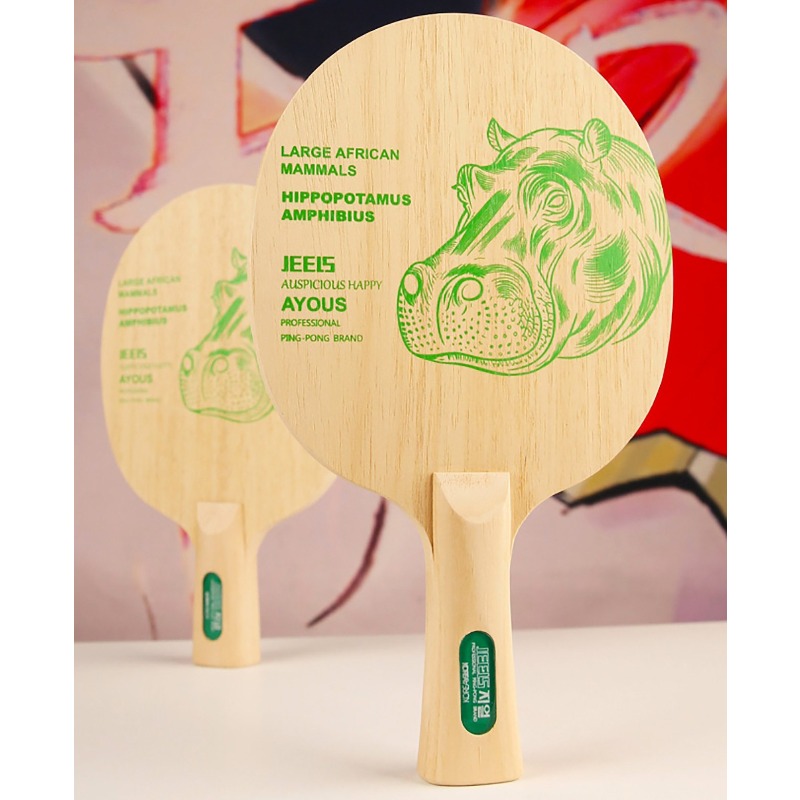 JEELS 그린 히포 1겹 아유스 탁구 블레이드 일본식 - Table Tennis Japanese 리뷰 및 가격