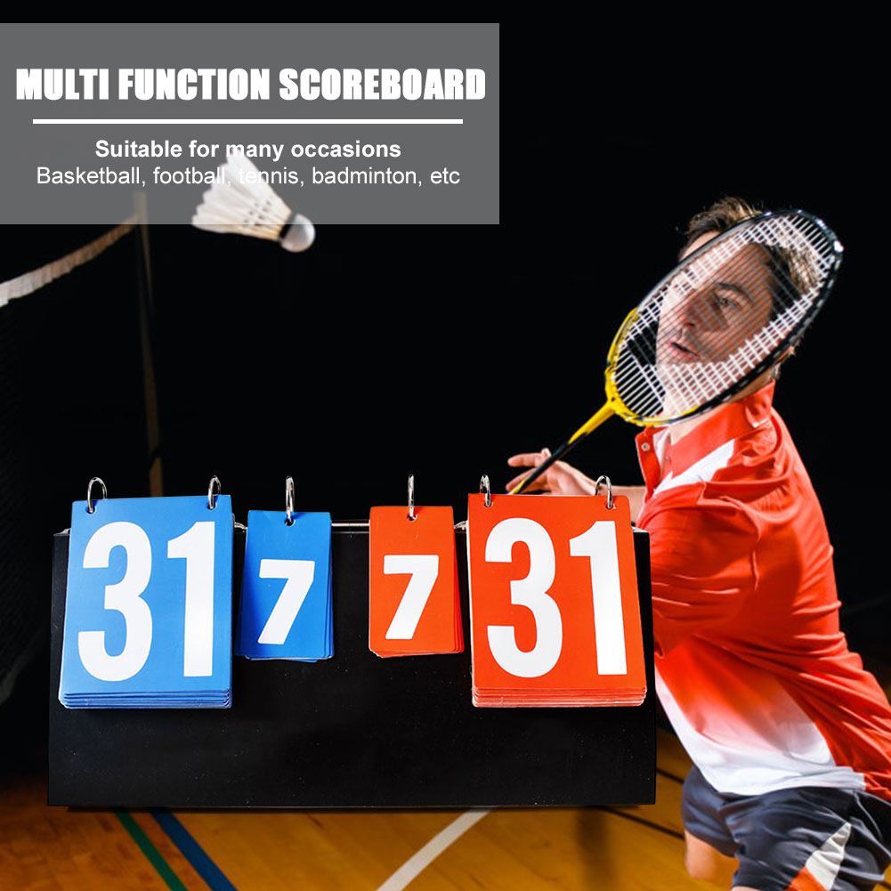 4자리 탁구 점수판 플라스틱 스포츠 경기 점수 표시기  - Table Tennis Scoreboard 리뷰 및 가격