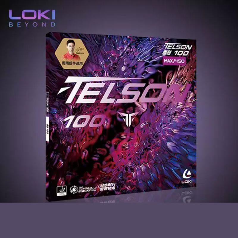 LOKI TELSON 100 탁구 고무 피플스 인 논  - Table Tennis Loki 리뷰 및 가격