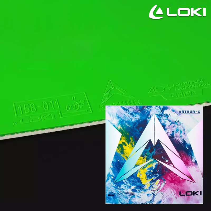ITTF 승인 로키 아서 탁구 러버 시트 4가지 색상  - Table Tennis Loki 리뷰 및 가격