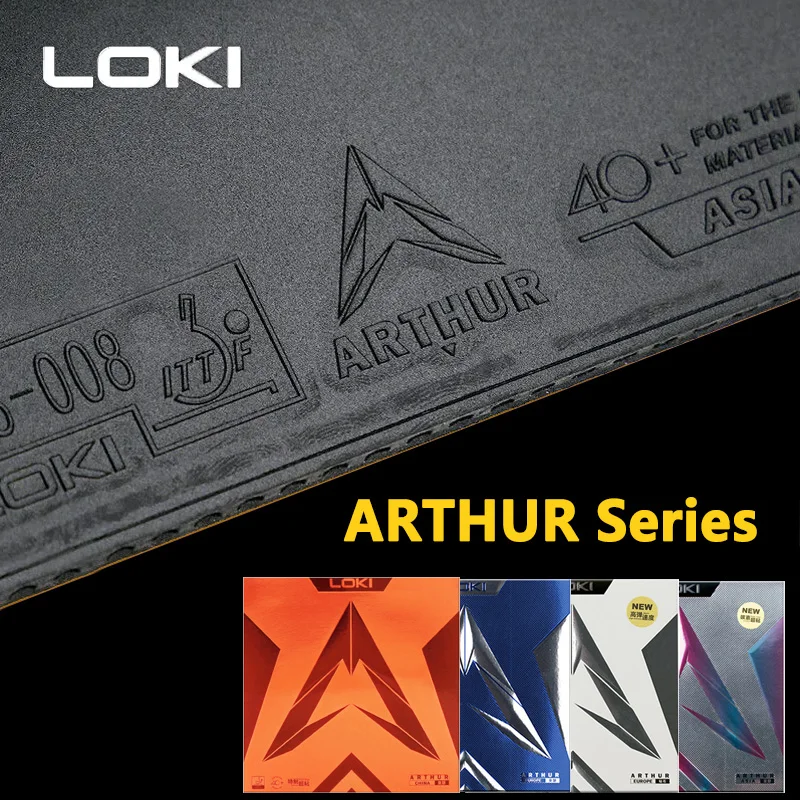LOKI ARTHUR 오리지널 탁구 고무, 유럽 및 아 - Table Tennis Loki 리뷰 및 가격