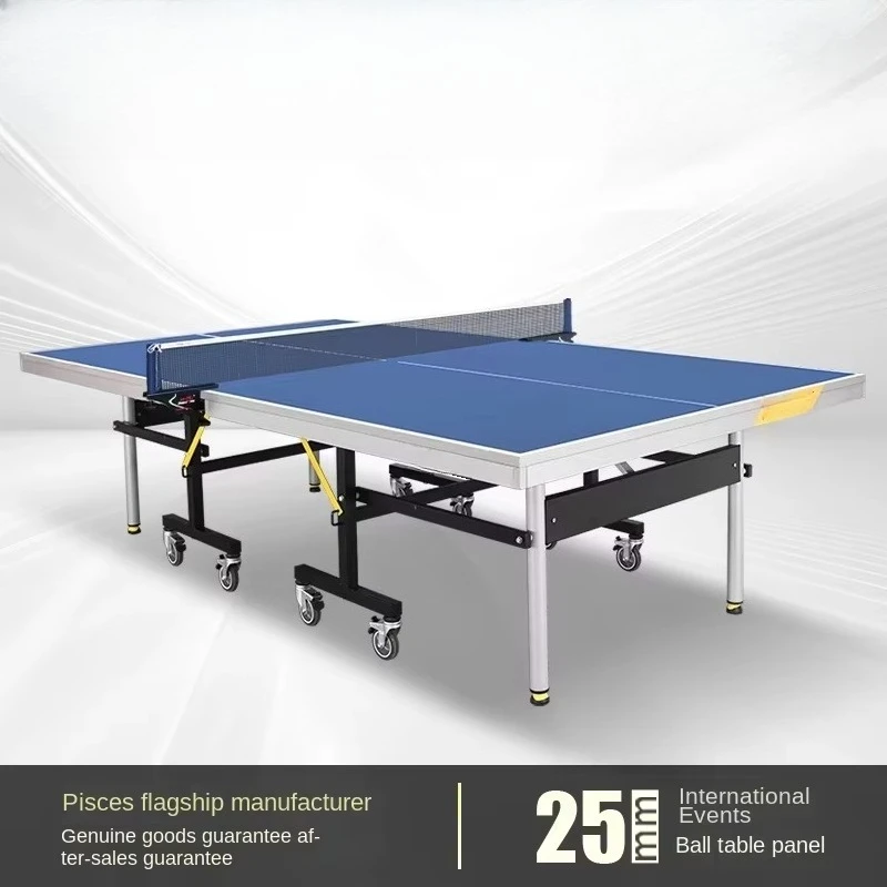 25mm 접이식 이동형 실내 탁구대 (가정용 표준 경기 - Table Tennis League 리뷰 및 가격