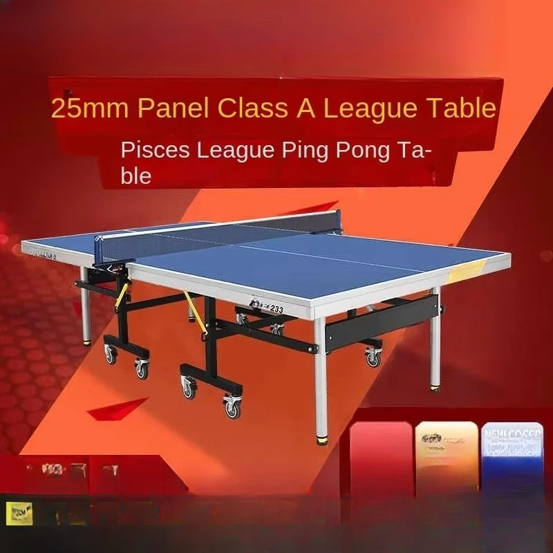 25mm 접이식 이동형 실내 탁구대 (가정용 표준 경기 - Table Tennis League 리뷰 및 가격