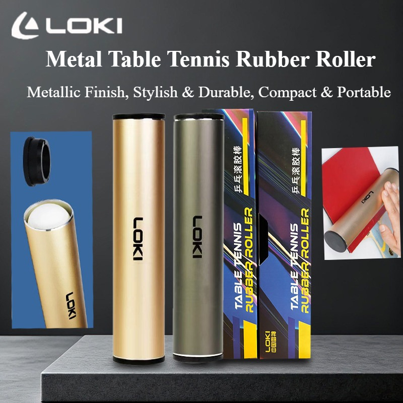LOKI 금속 탁구 러버 롤러 볼 컨테이너 전문 핑퐁  - Table Tennis Loki 리뷰 및 가격
